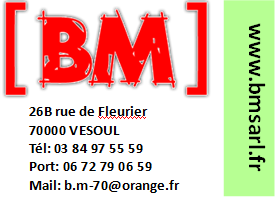 BM SARL soutient l'association de vesoul