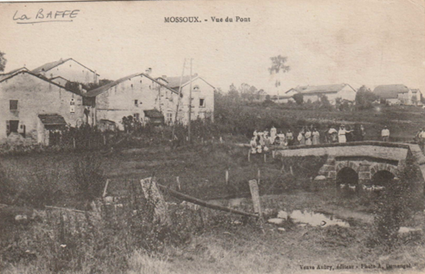 Vue du pont de mossoux