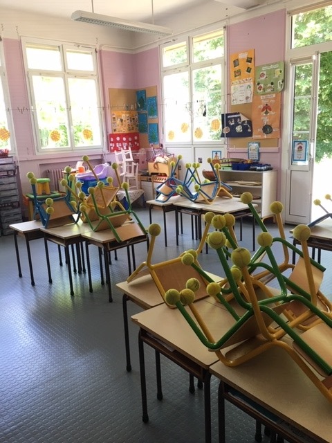 Classe de l'école maternelle de Montfort-le-Genois 