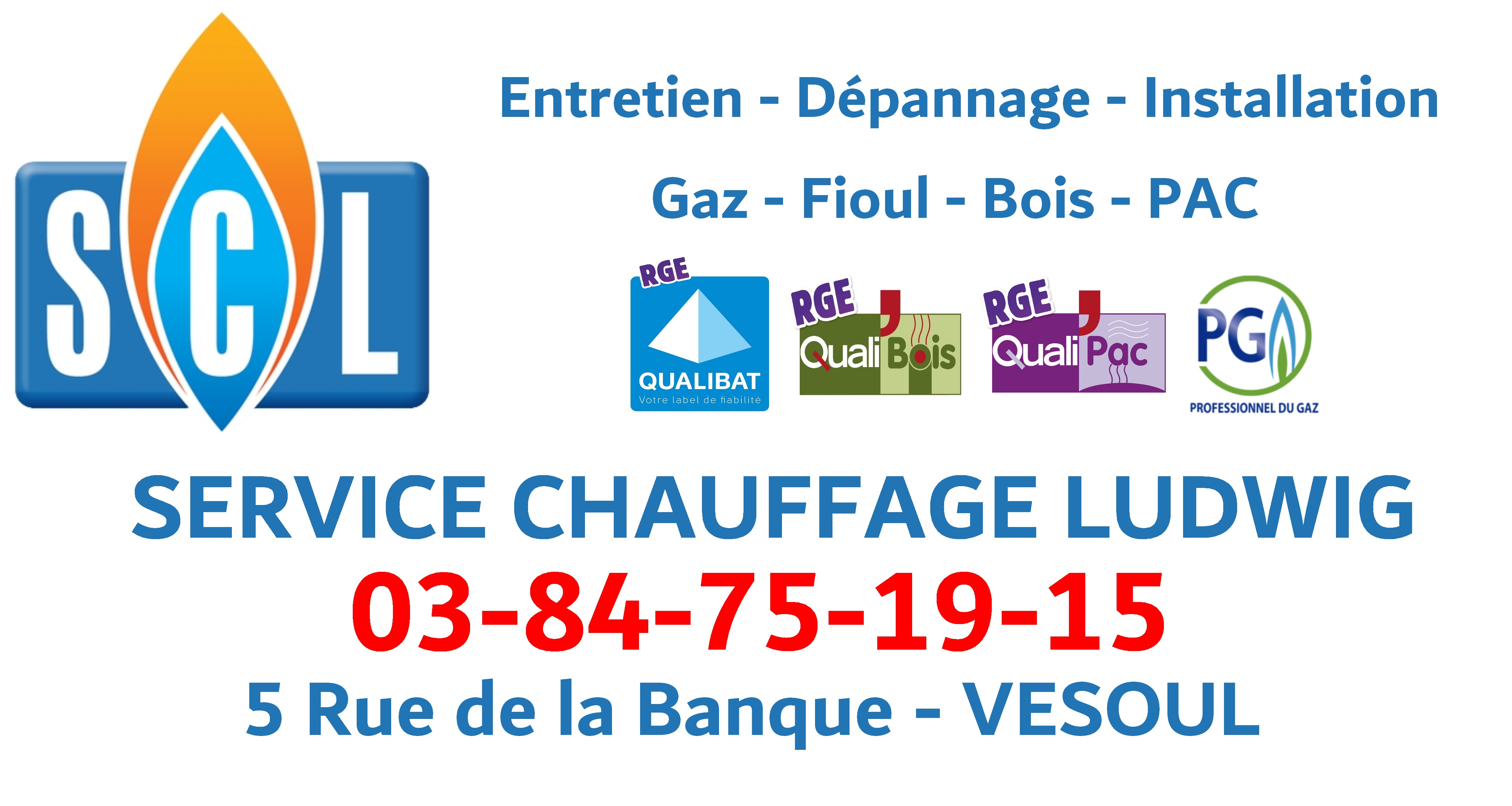 Le service chauffage ludwig est partenaire du club