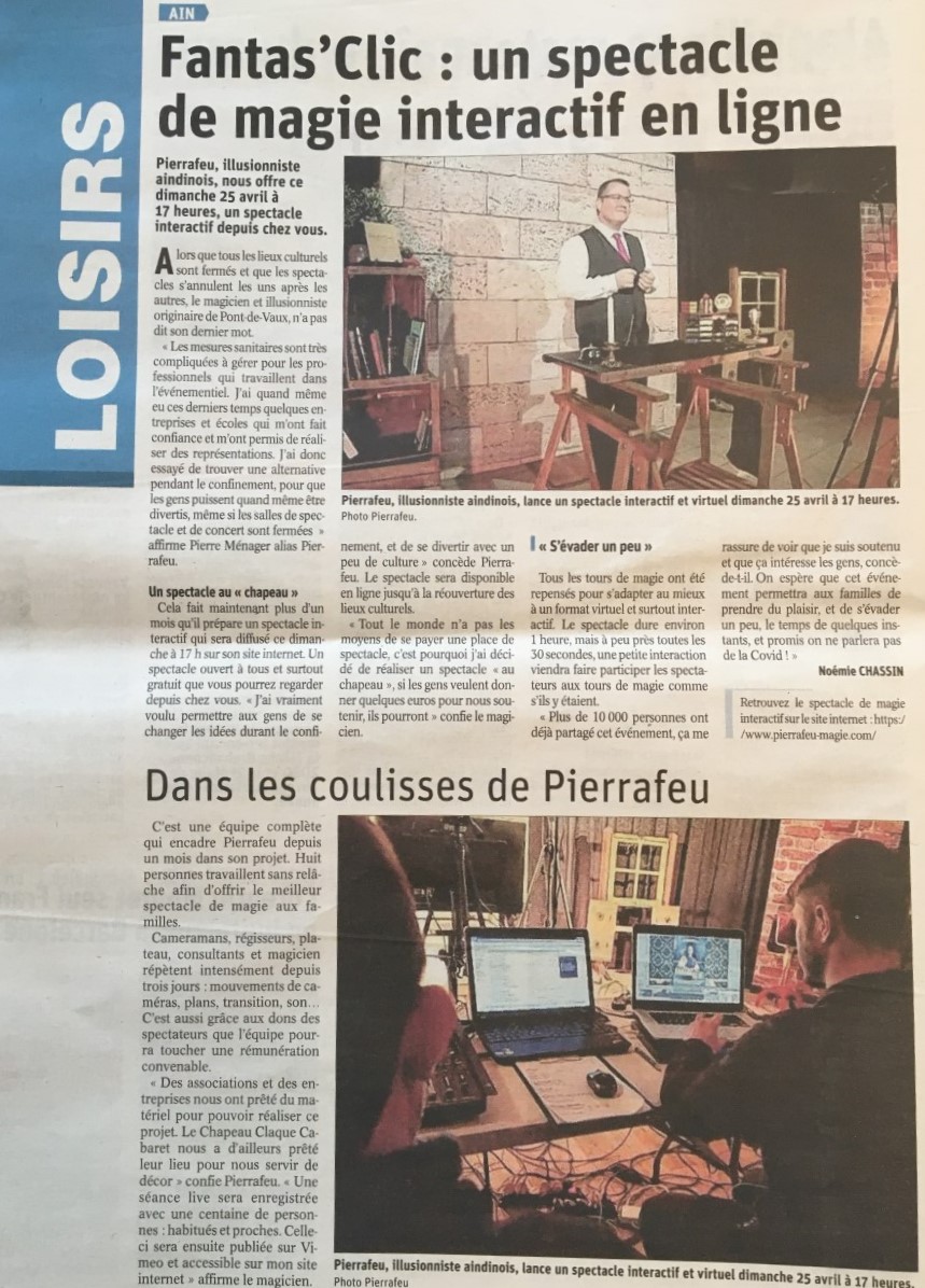 Pierrafeu magicien le progres