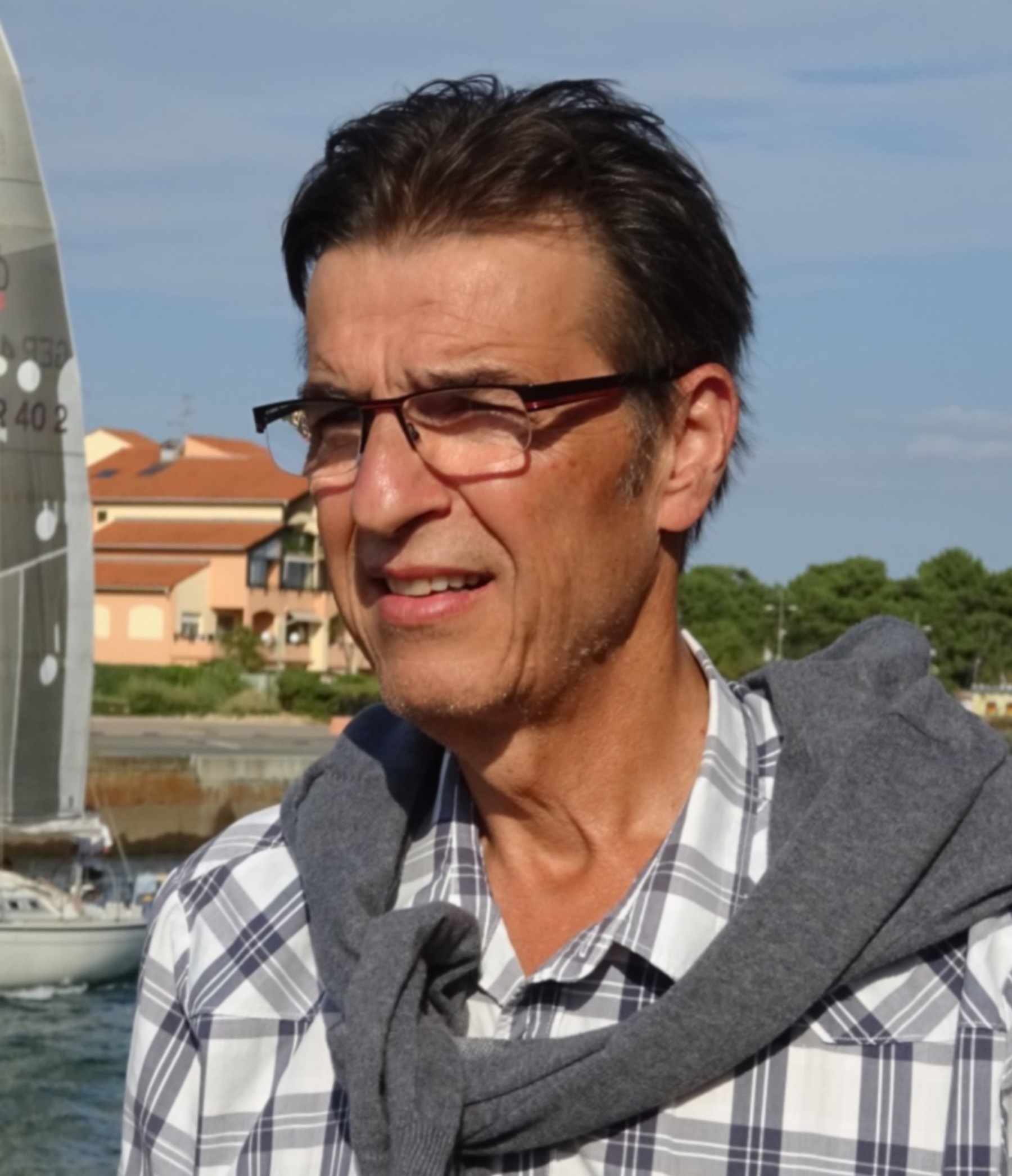 Michel Brenner président depuis 2019 et joueur de l'AGM Vesoul basket dans les années 70