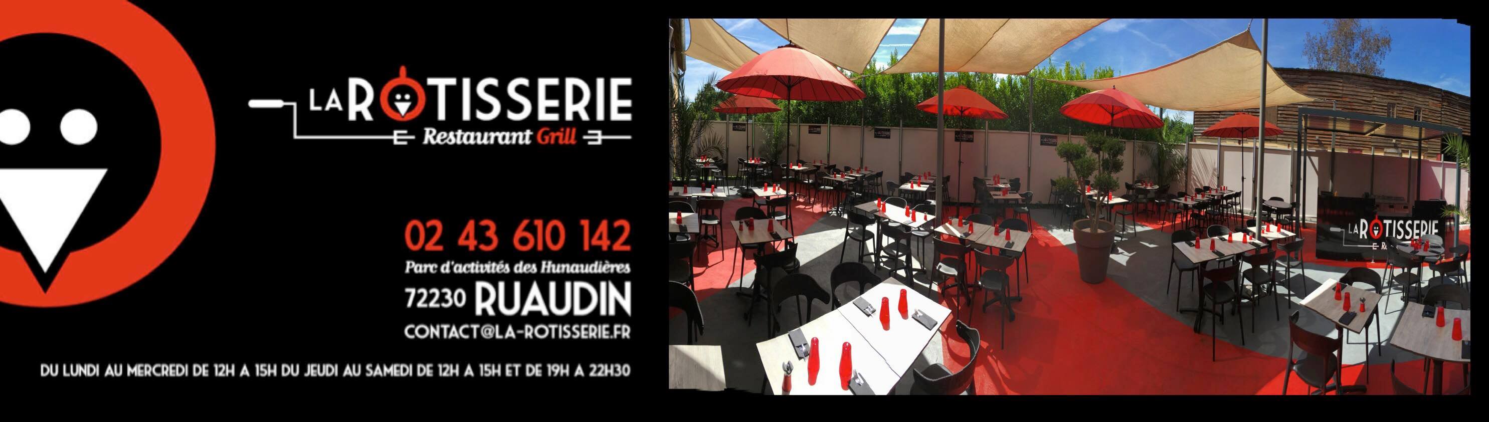 Sponsors du club : la Rotisserie de Ruaudin 