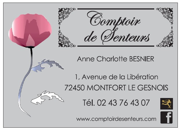 Sponsors du club : Comptoir des Senteurs de Montfort-le-Genois 