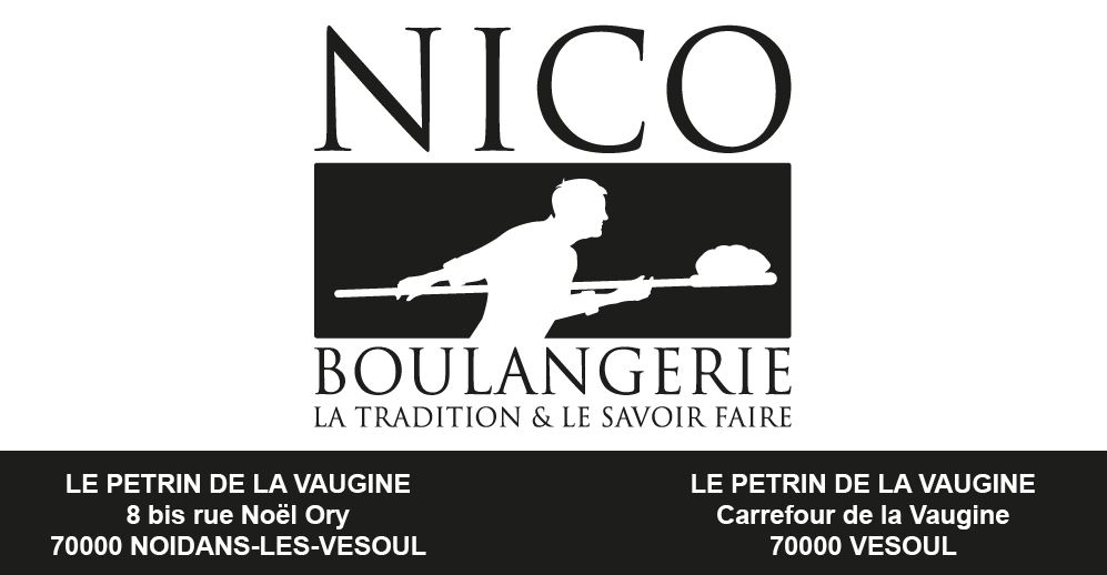 la boulangerie nico est partenaire du club depuis son implantation sur Vesoul
