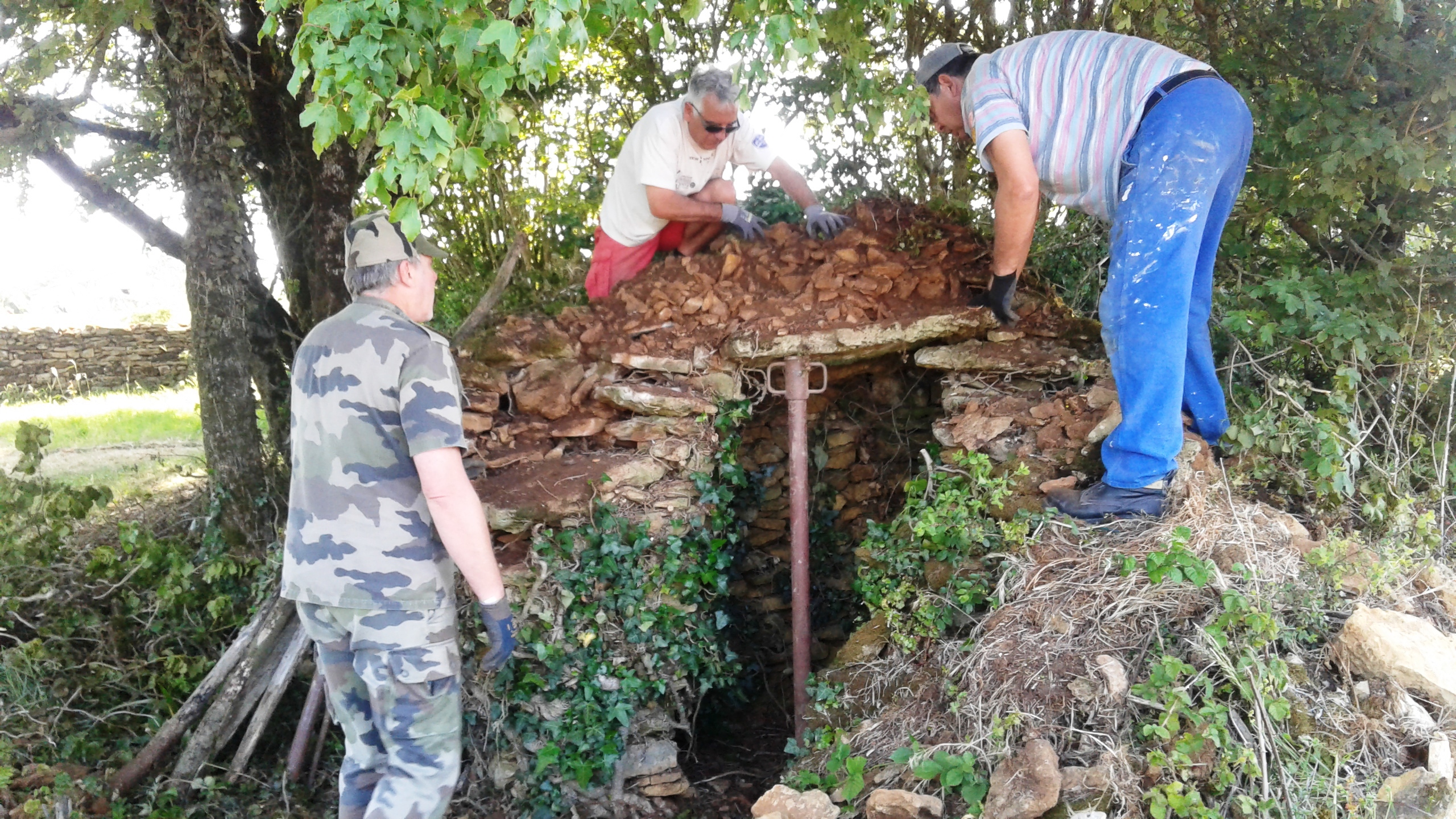 Restauration cabannes 4 