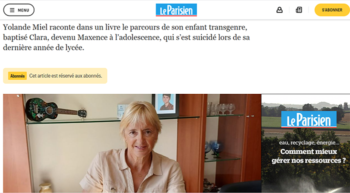 ENTRETIEN AVEC YOLANDE MIEL