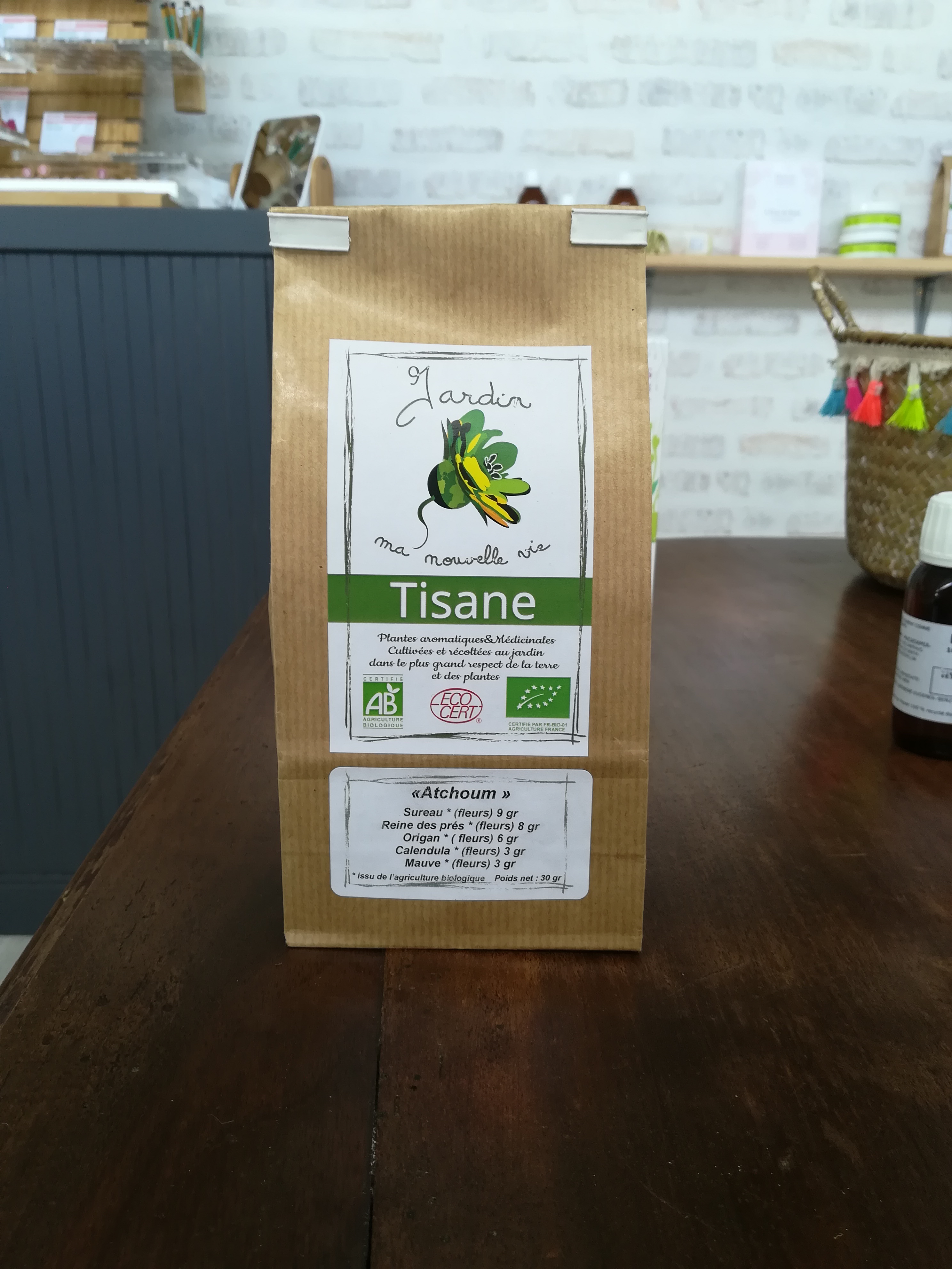 Jardin ma nouvelle vie tisane atchoum