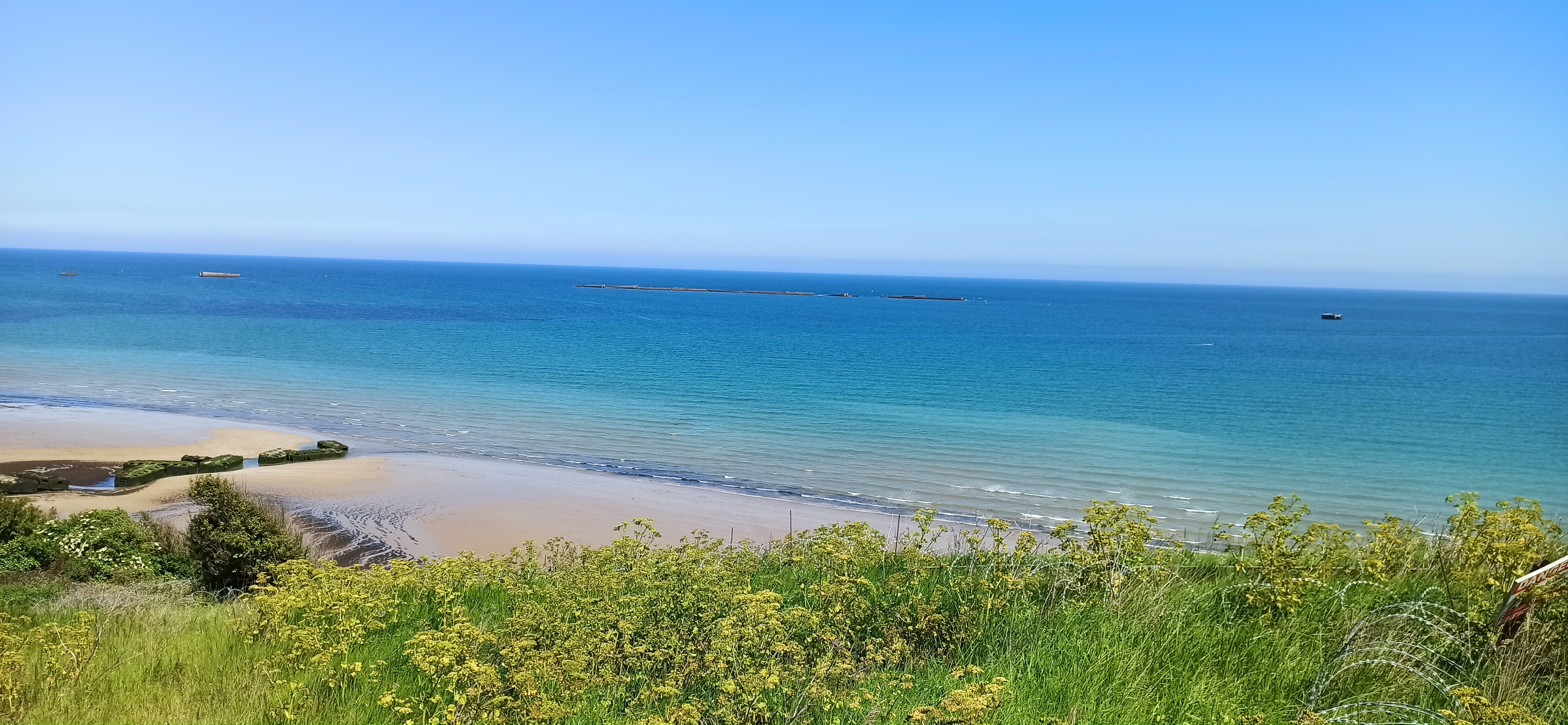 Imarromanches panorama