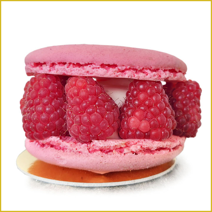 Mac-litchi-framboise-dore