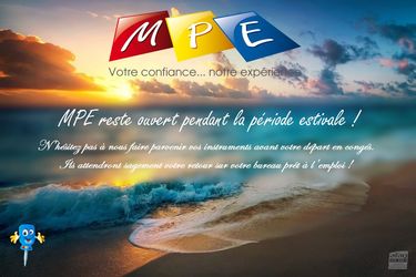 MPE reste ouvert pendant la période estivale !