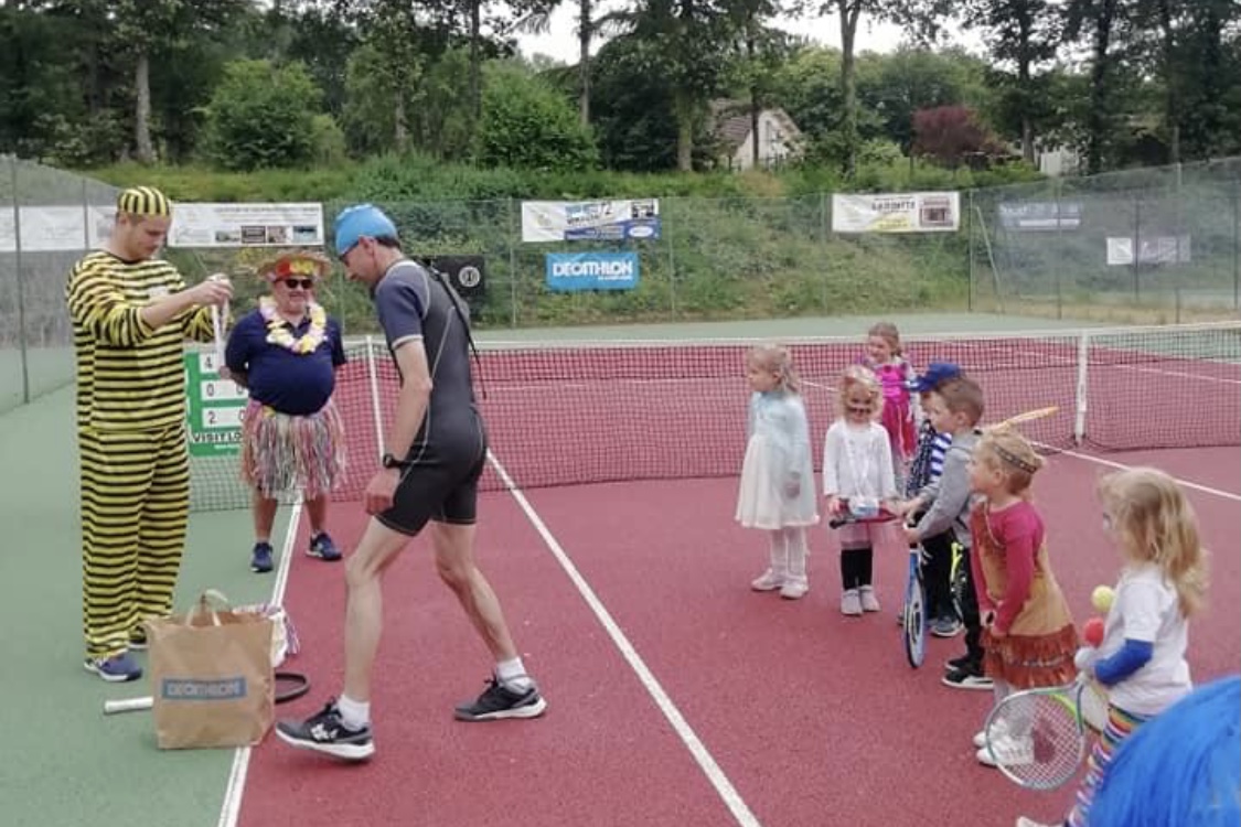 Remise des récompenses aux enfants du Baby tennis 2021