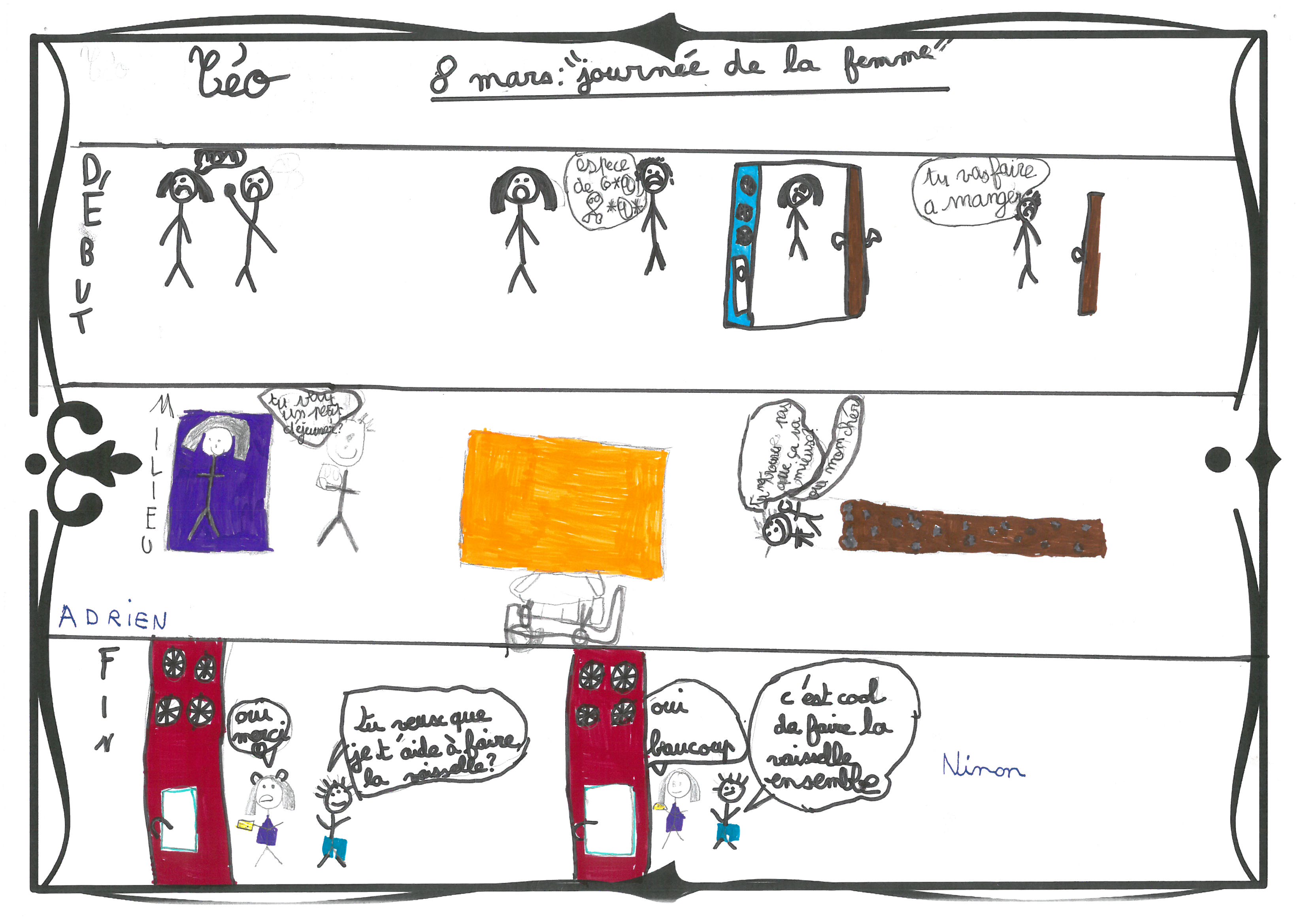 Dessin ecole st beauzire 1