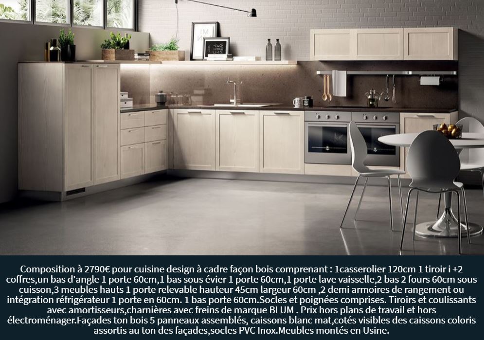 Cuisines bois massif pau lons billere lescar 64