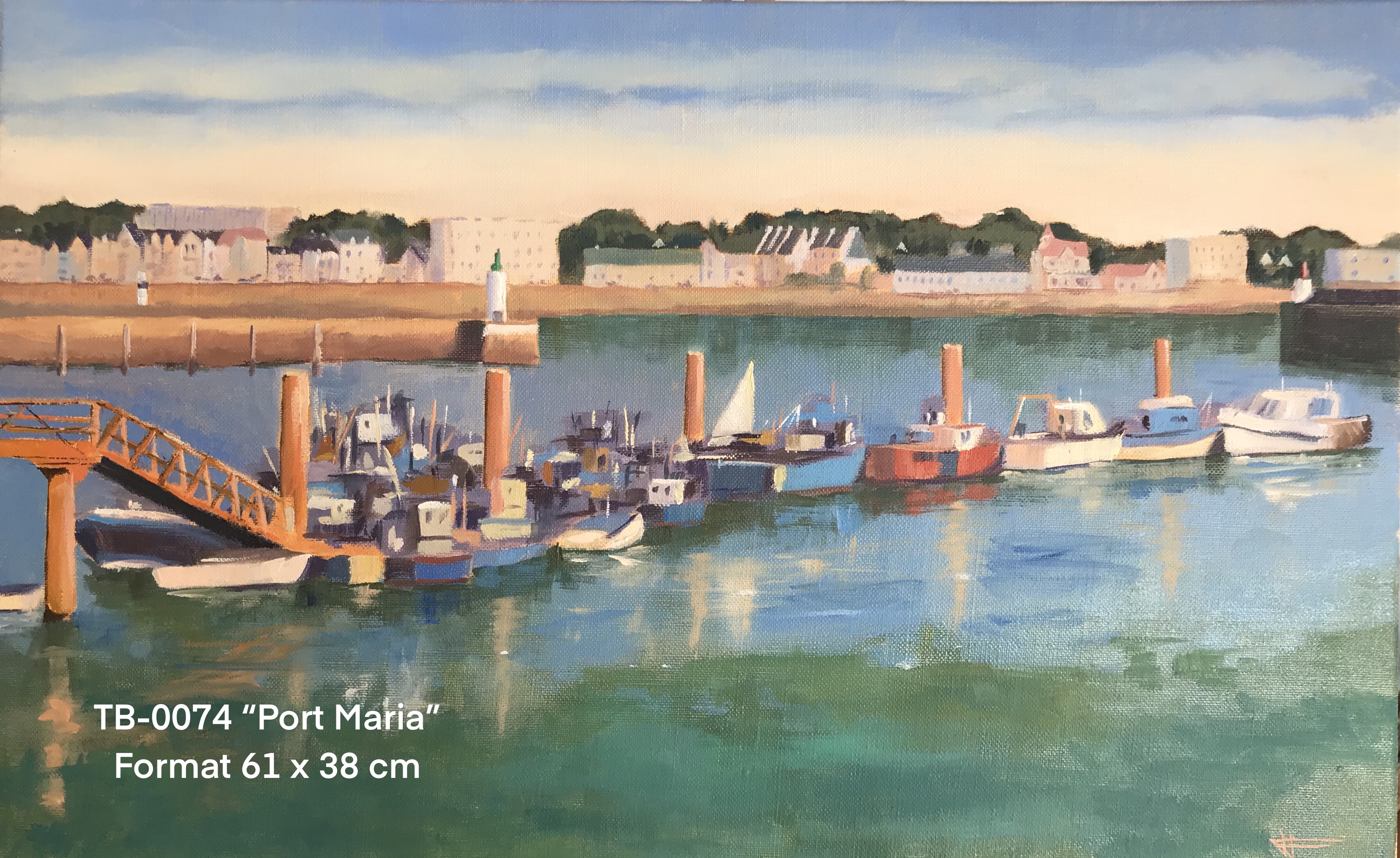 Ty by artiste peintre quiberon tb0074