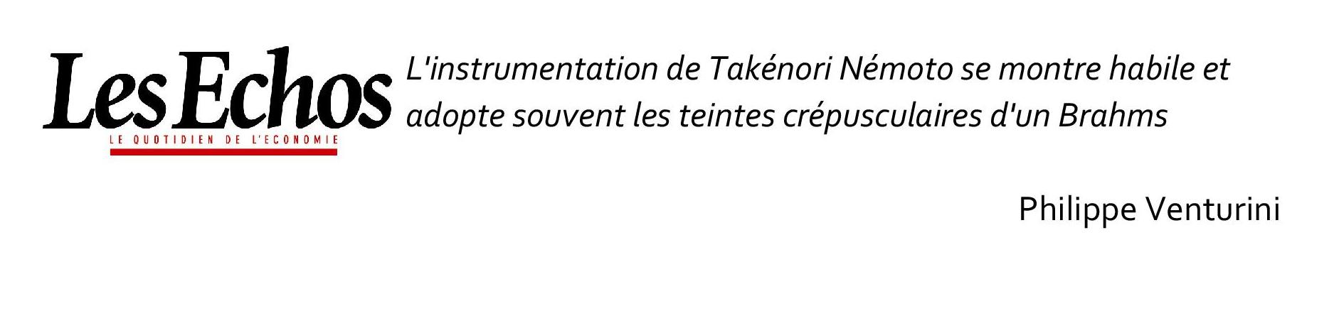 Bandeau les echos site