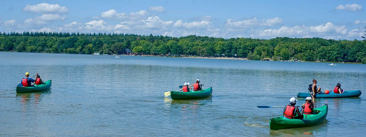 Huttopia lac de sille canoe region bandeau 1 1440x540