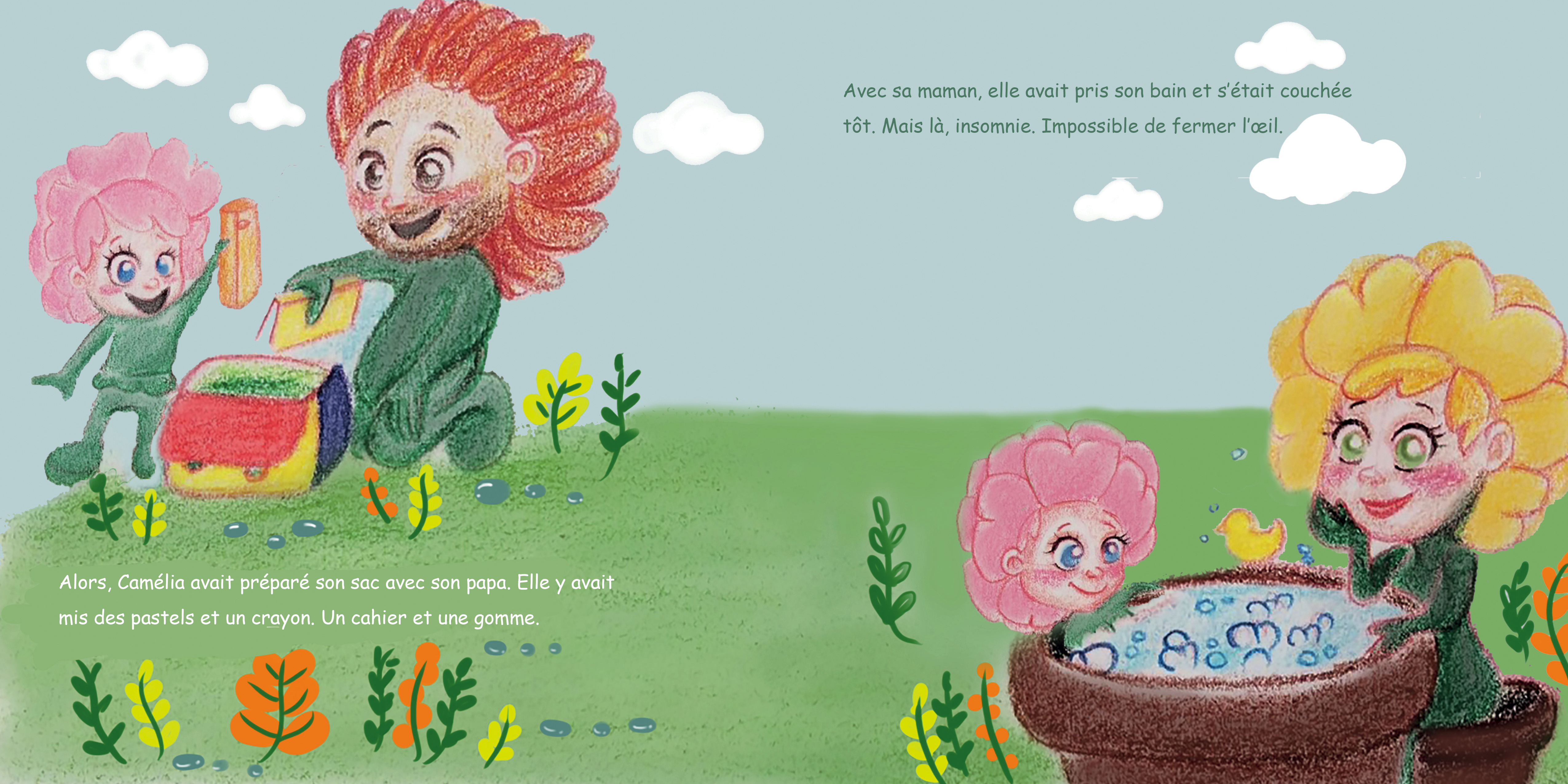 Camelia rentre a l ecole maternelle fomat numerique4