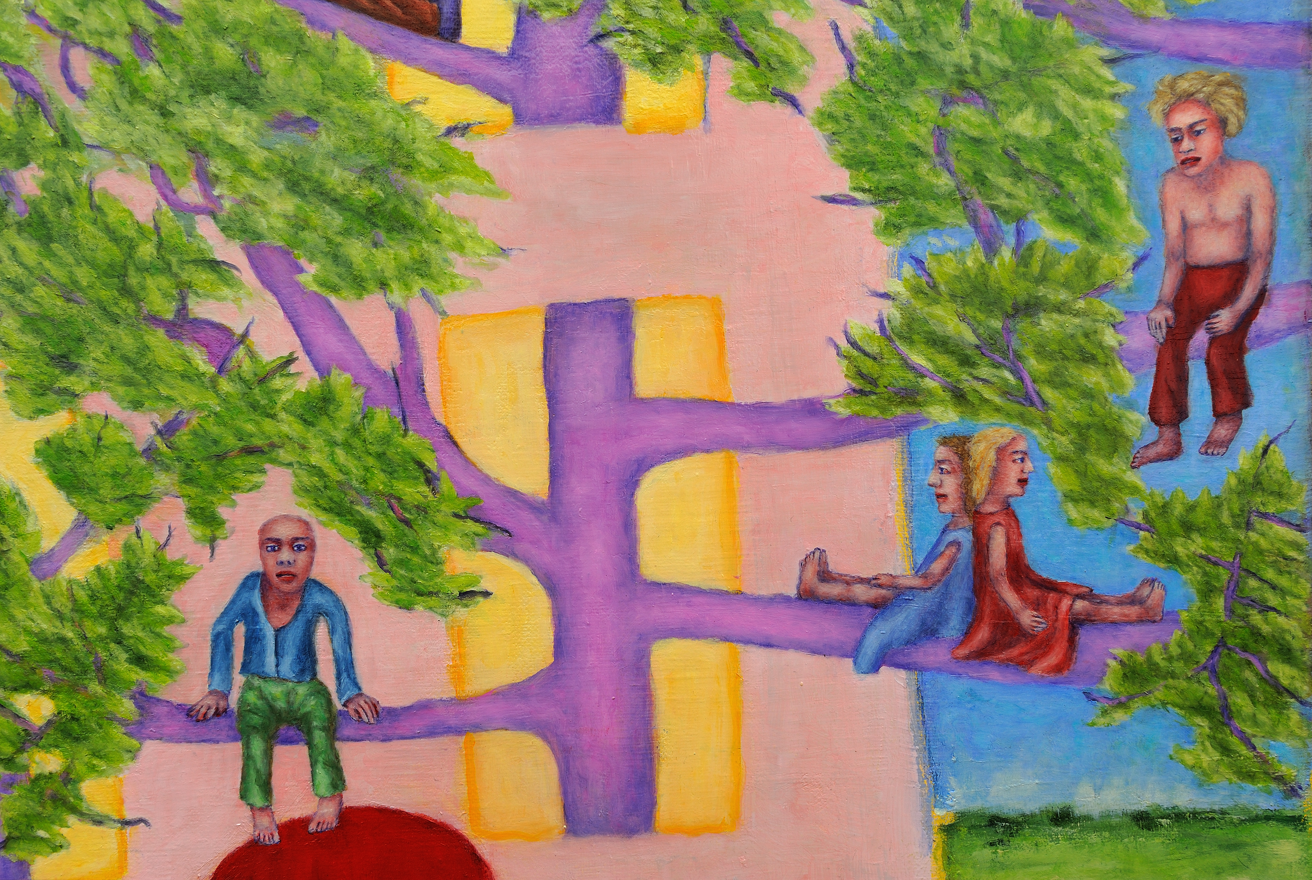 Detail tree house site