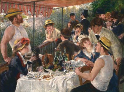 Le déjeuner des canotiers - Auguste Renoir