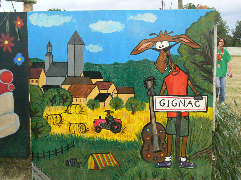 Gouache vernis sur contreplaque