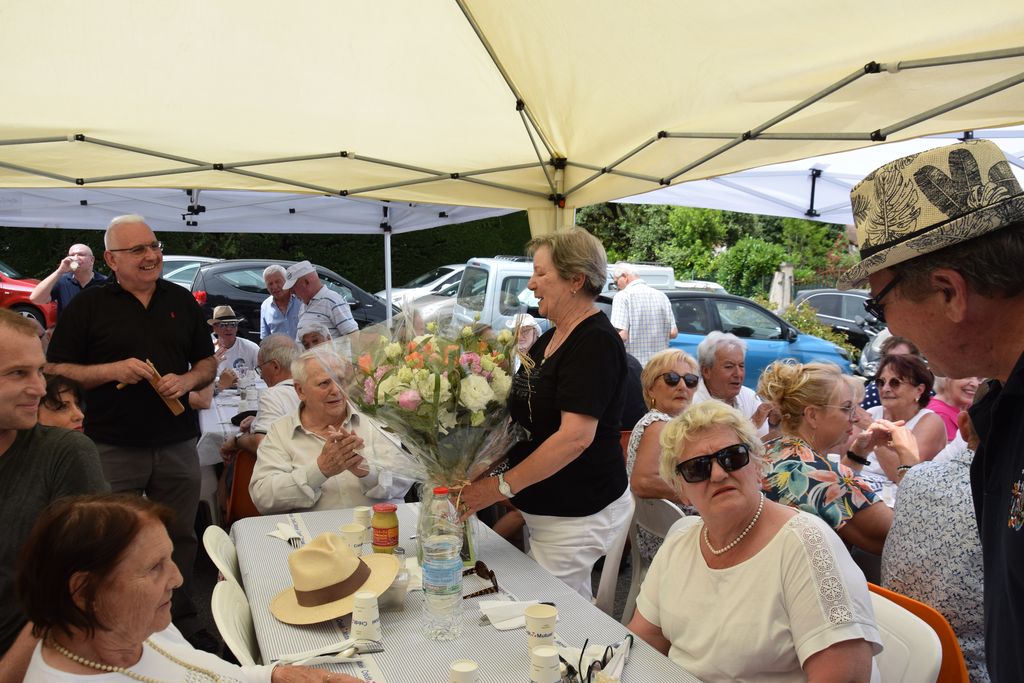 Le 19 juin 2021 repas de reprise de la section 11 