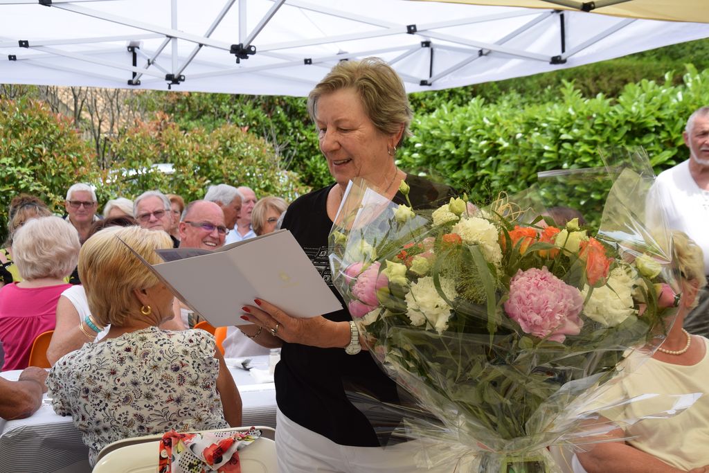 Le 19 juin 2021 repas de reprise de la section 17 