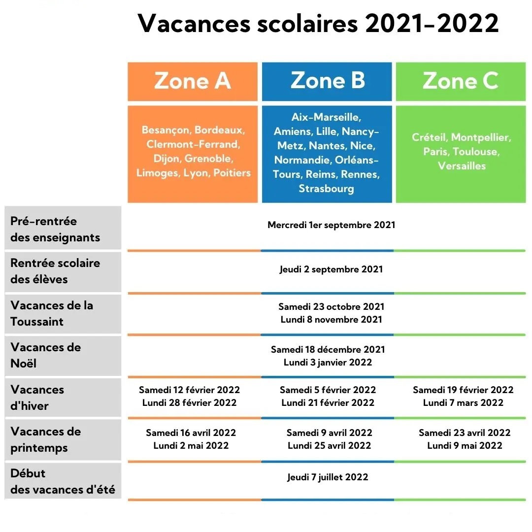 Dates-des-vacances-scolaires-2021-2022