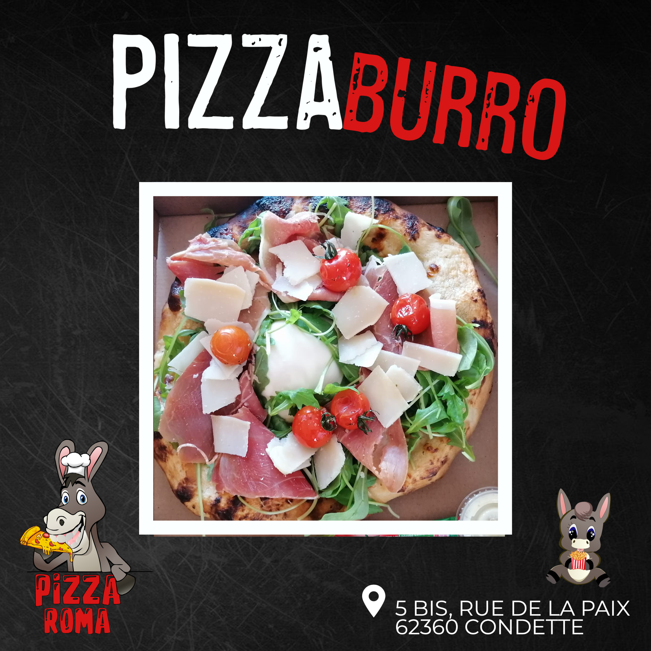 Pizza shop facebook ad copy