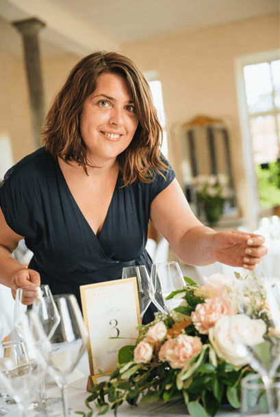 Charlene Esselin wedding planner creatrice de l'agence Pur Bonheur