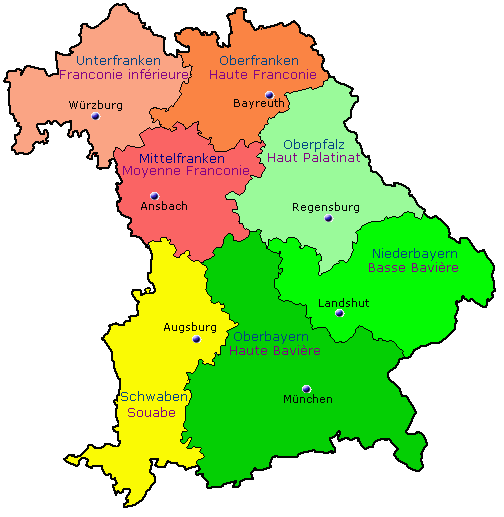 Baviere carte
