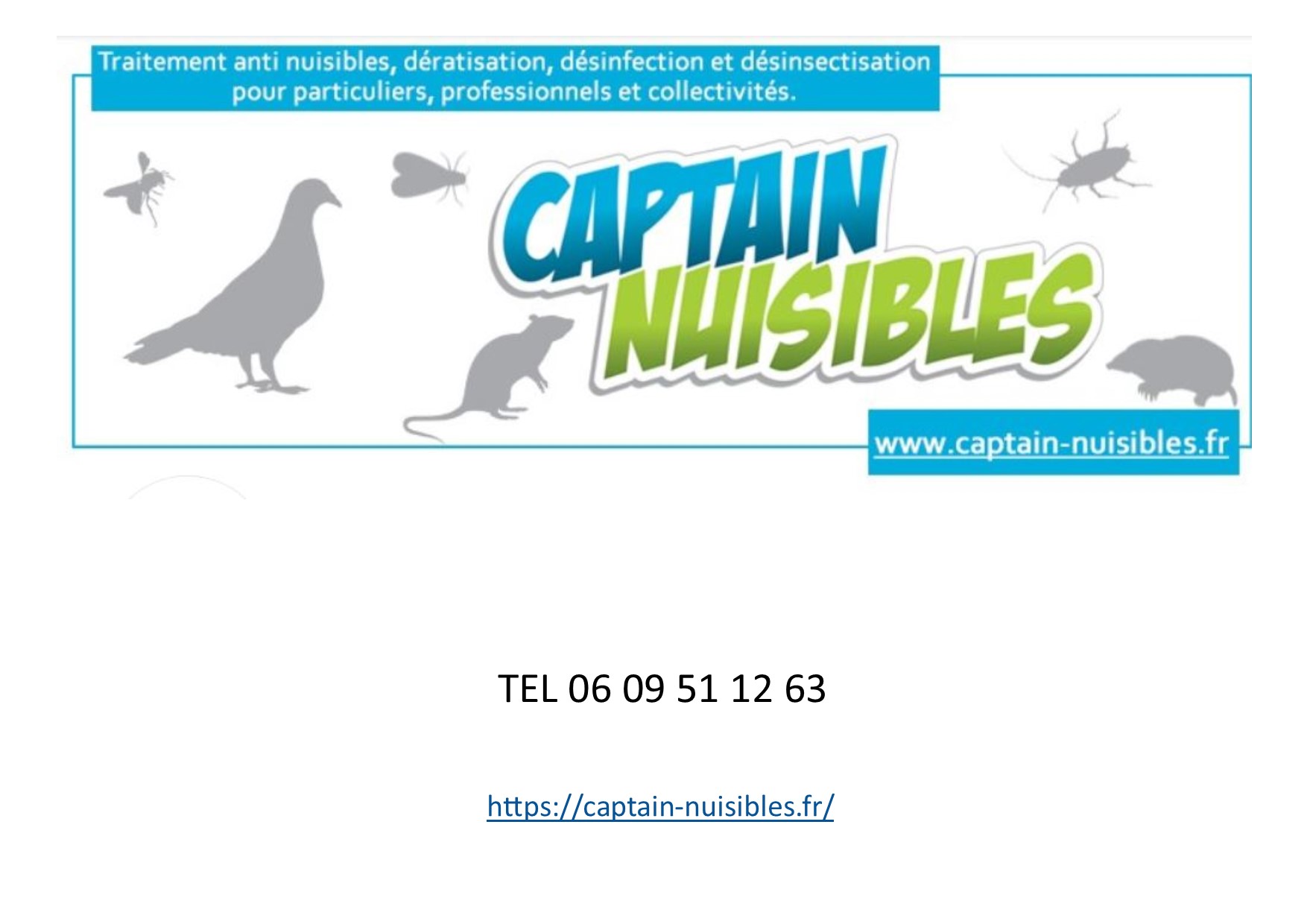 Captain nuisibles