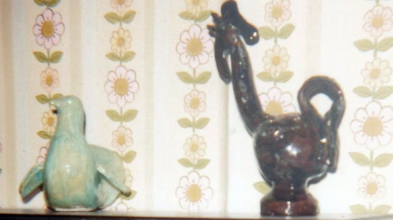 Coq et pigeon
