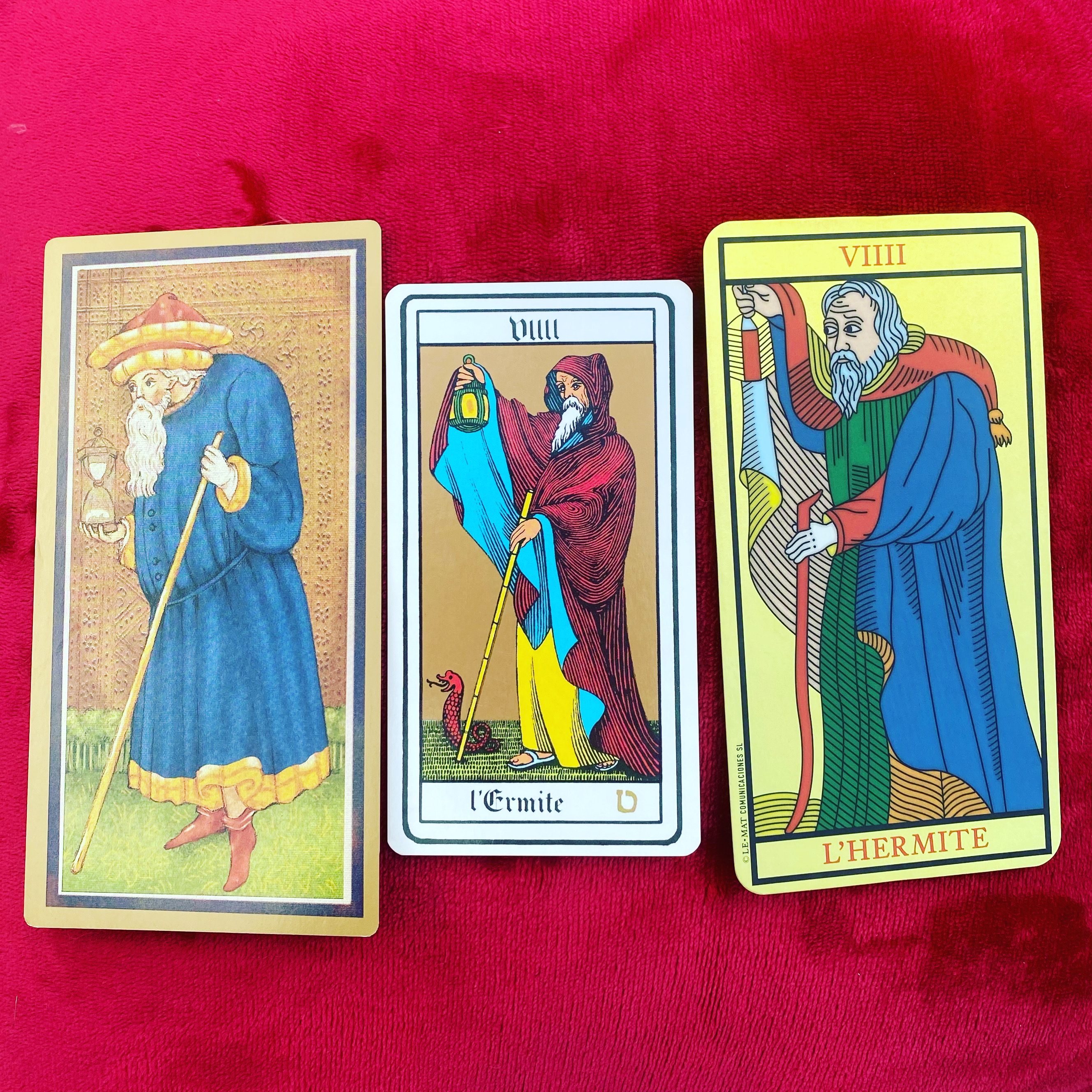 L'Hermite dans le Tarot