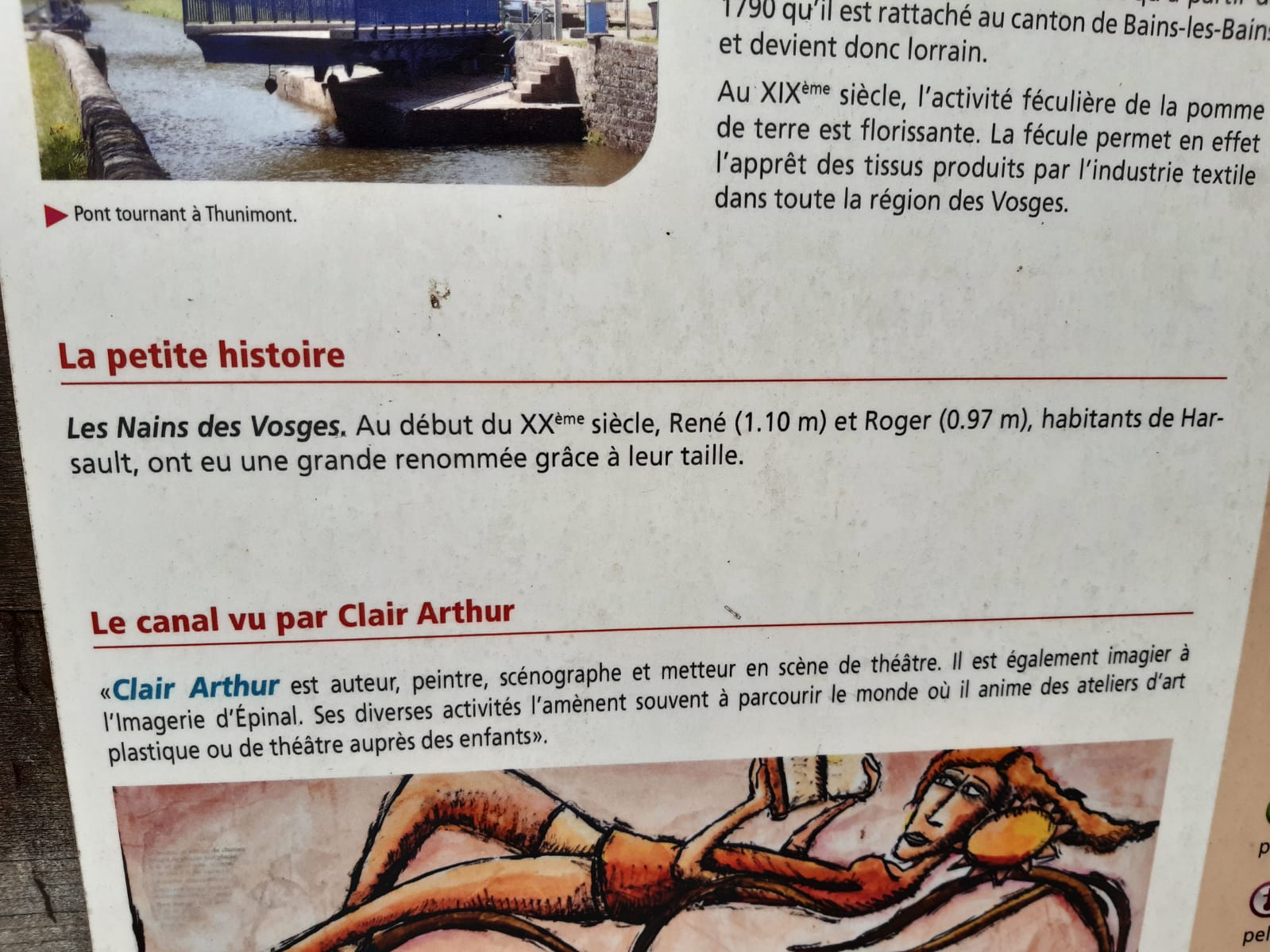 Où la grande histoire côtoie la petite.