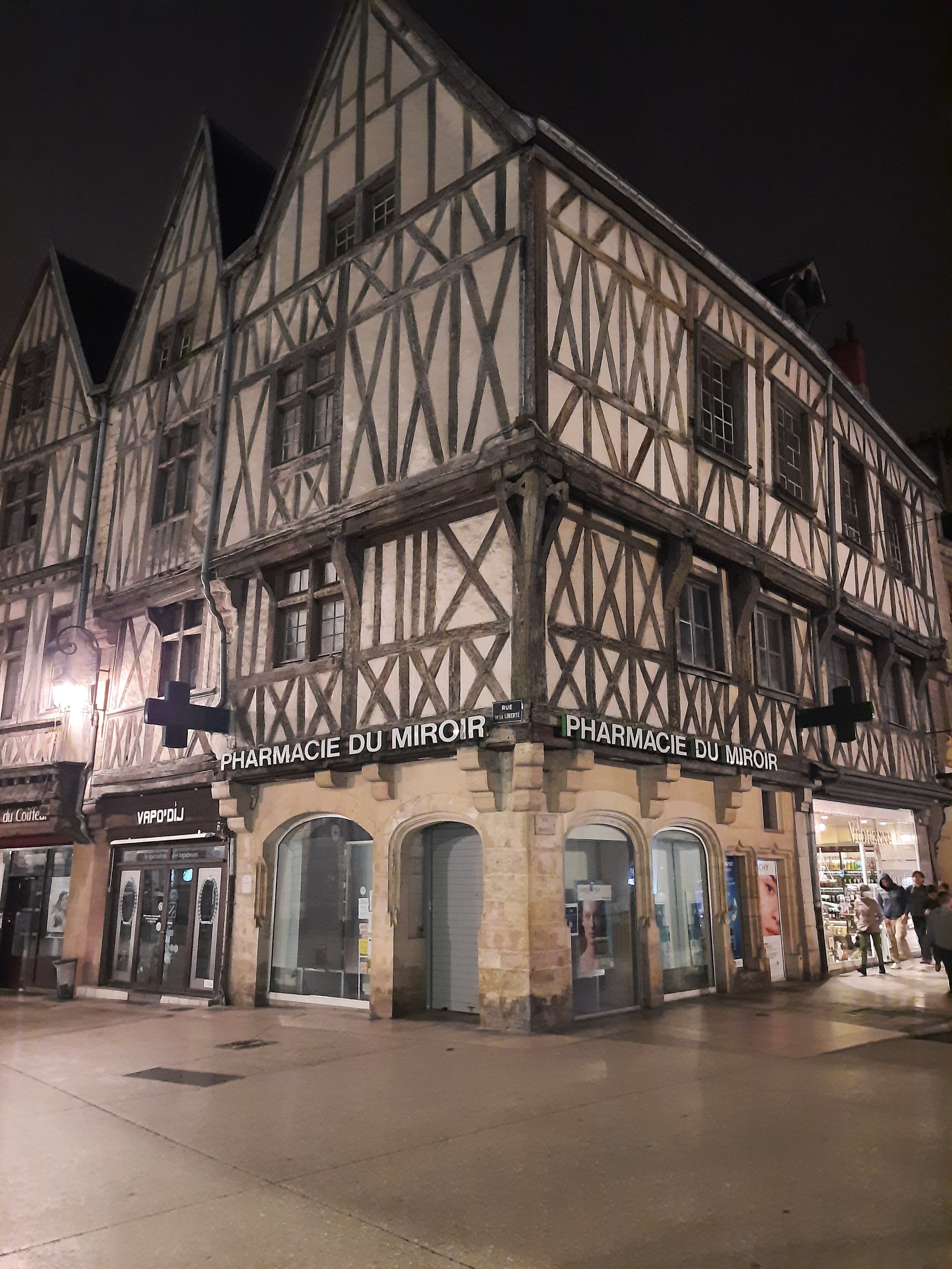 Dijon by night