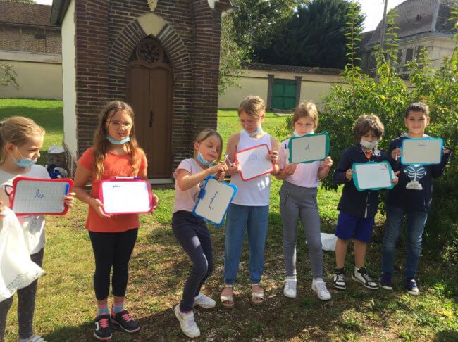 l'ÉCOLE À CIEL OUVERT POUR LA CLASSE DU CŒUR