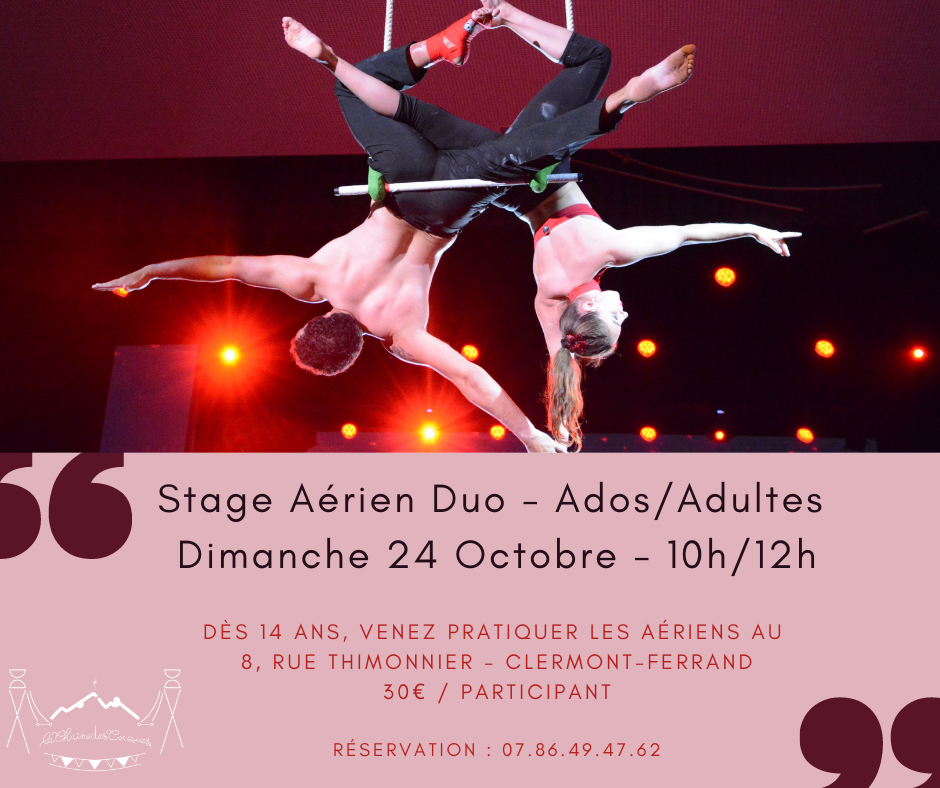 Stage Aérien Duo - Octobre