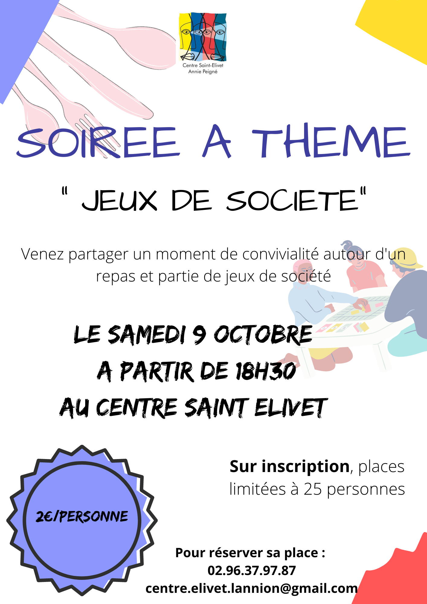 NOUVEAUTE LES SOIREES A THEME