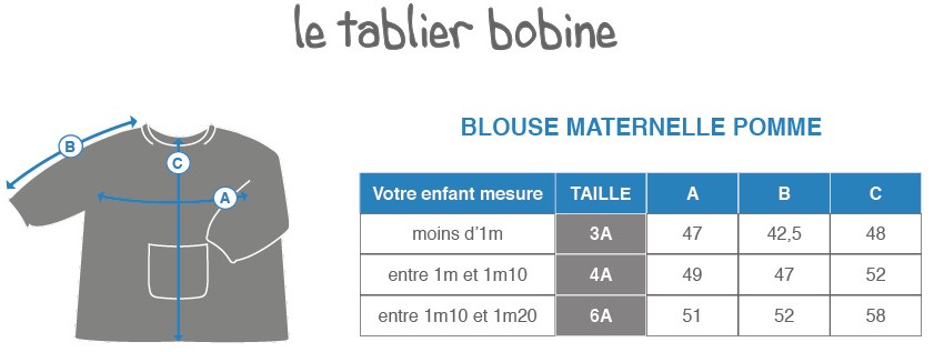 Guide-taille-blouse-pomme