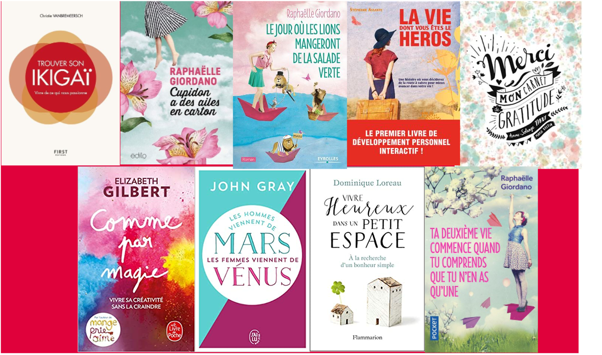 Mon top des livres « développement personnel » à lire