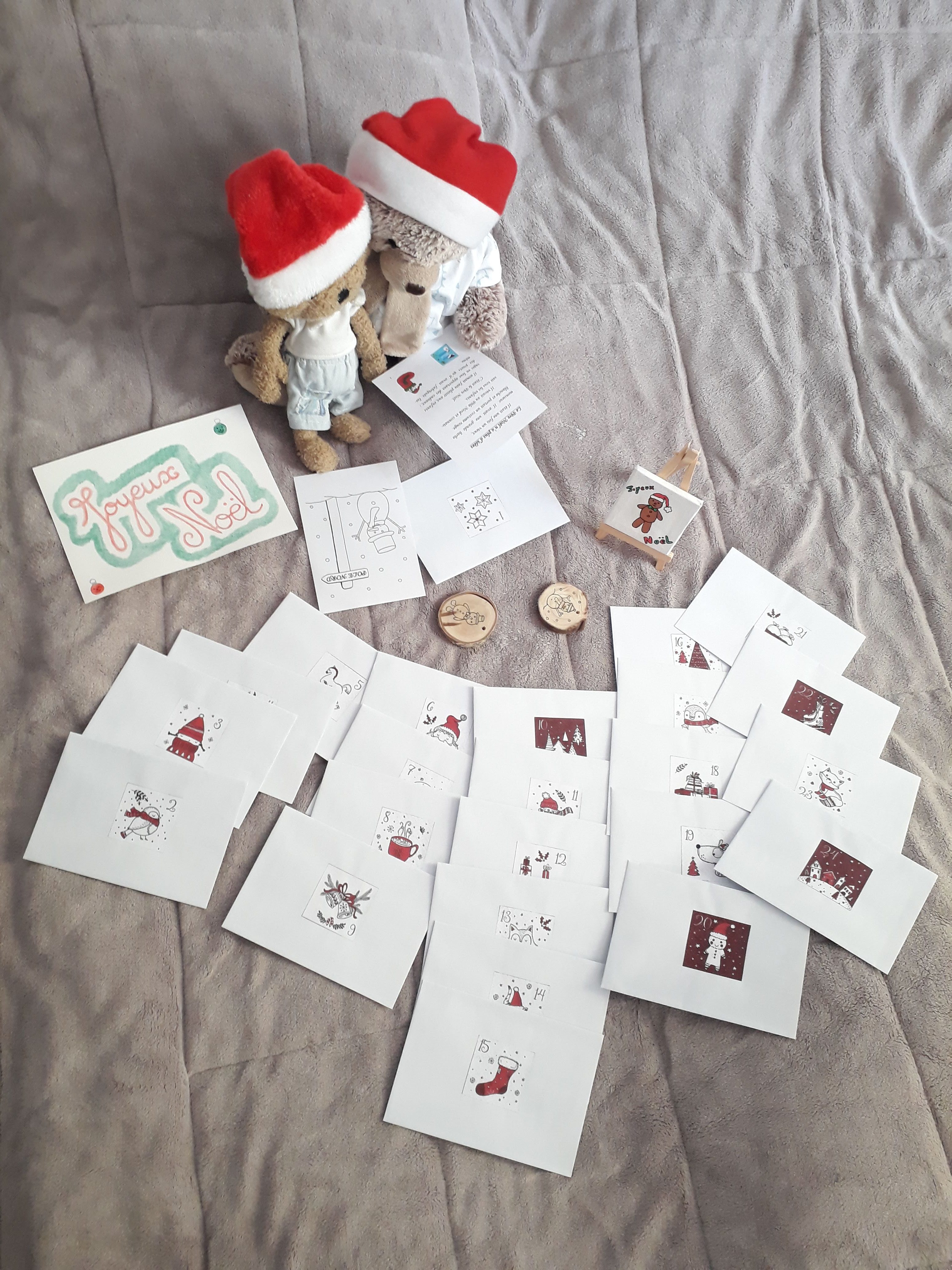 Calendrier de l'avent Le Père Noël n'a plus d'idées