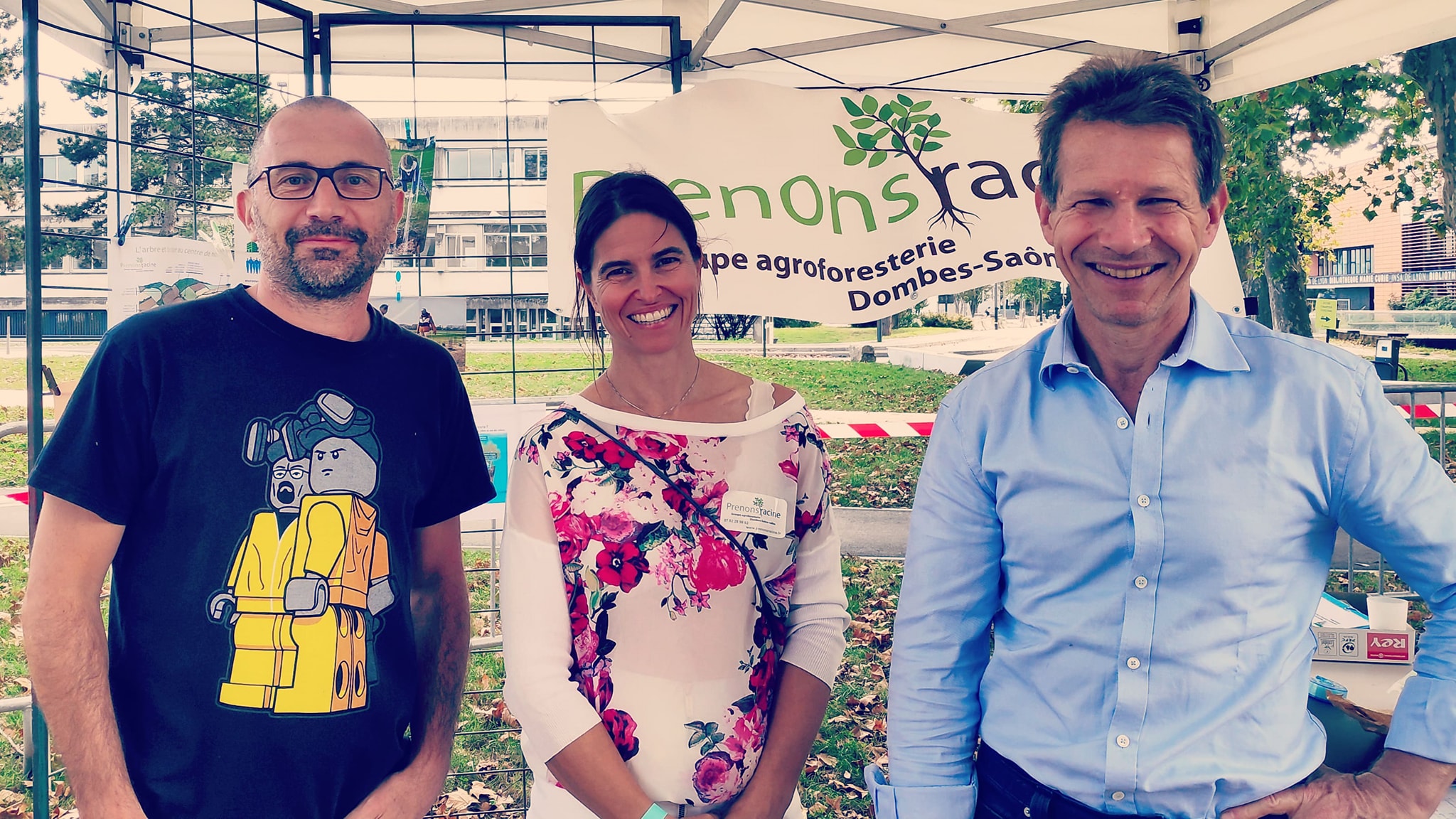 Prenons racine était présent sur le village de la Transition à l'univershifté le 25 septembre.