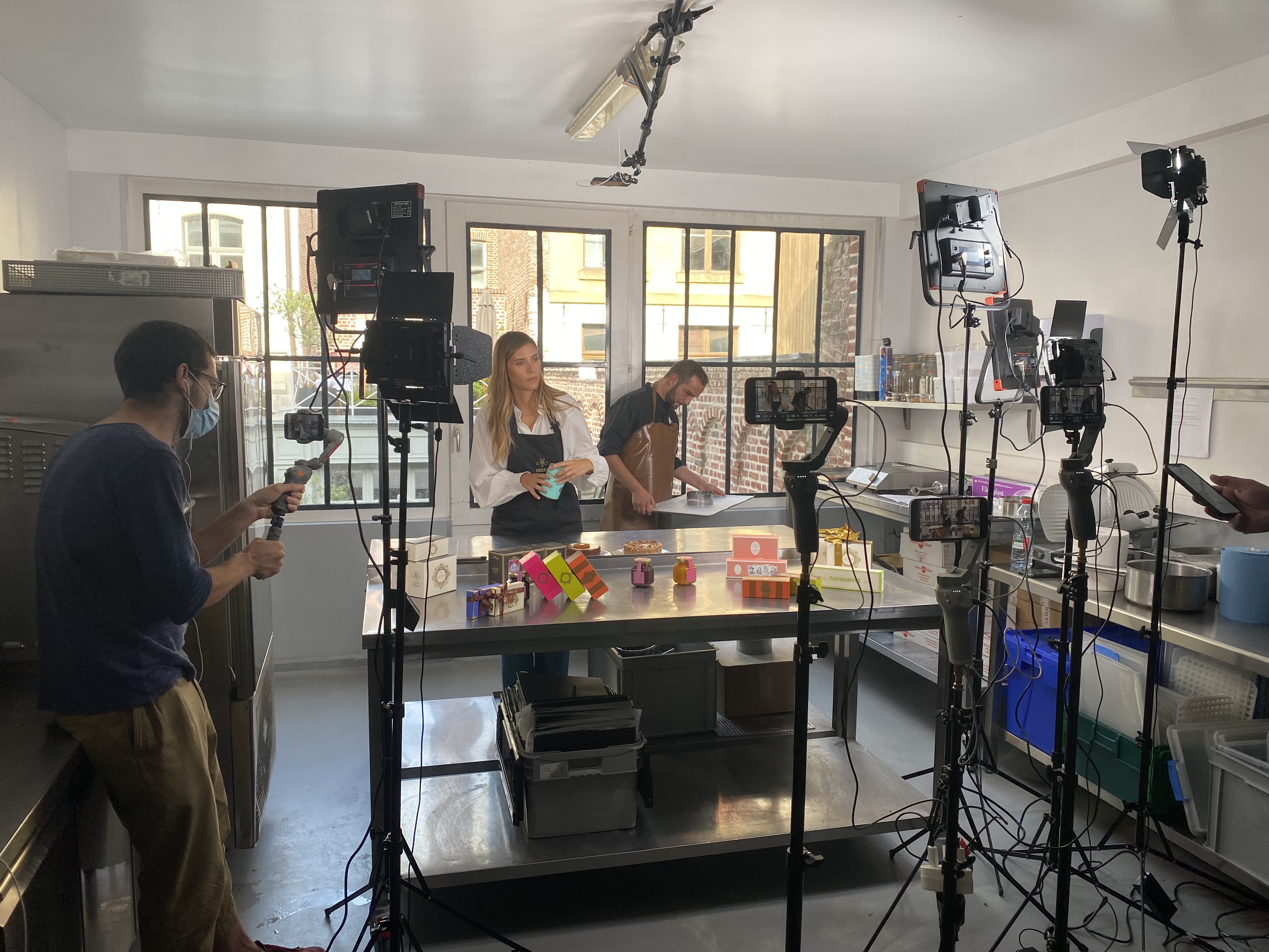 Création d'une captation LIVE Shopping.
