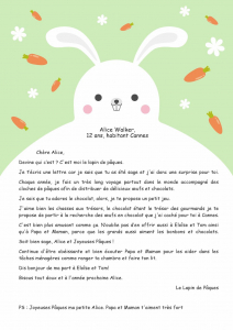 Lettre personnalise lapin de paques 1 212x300 2 