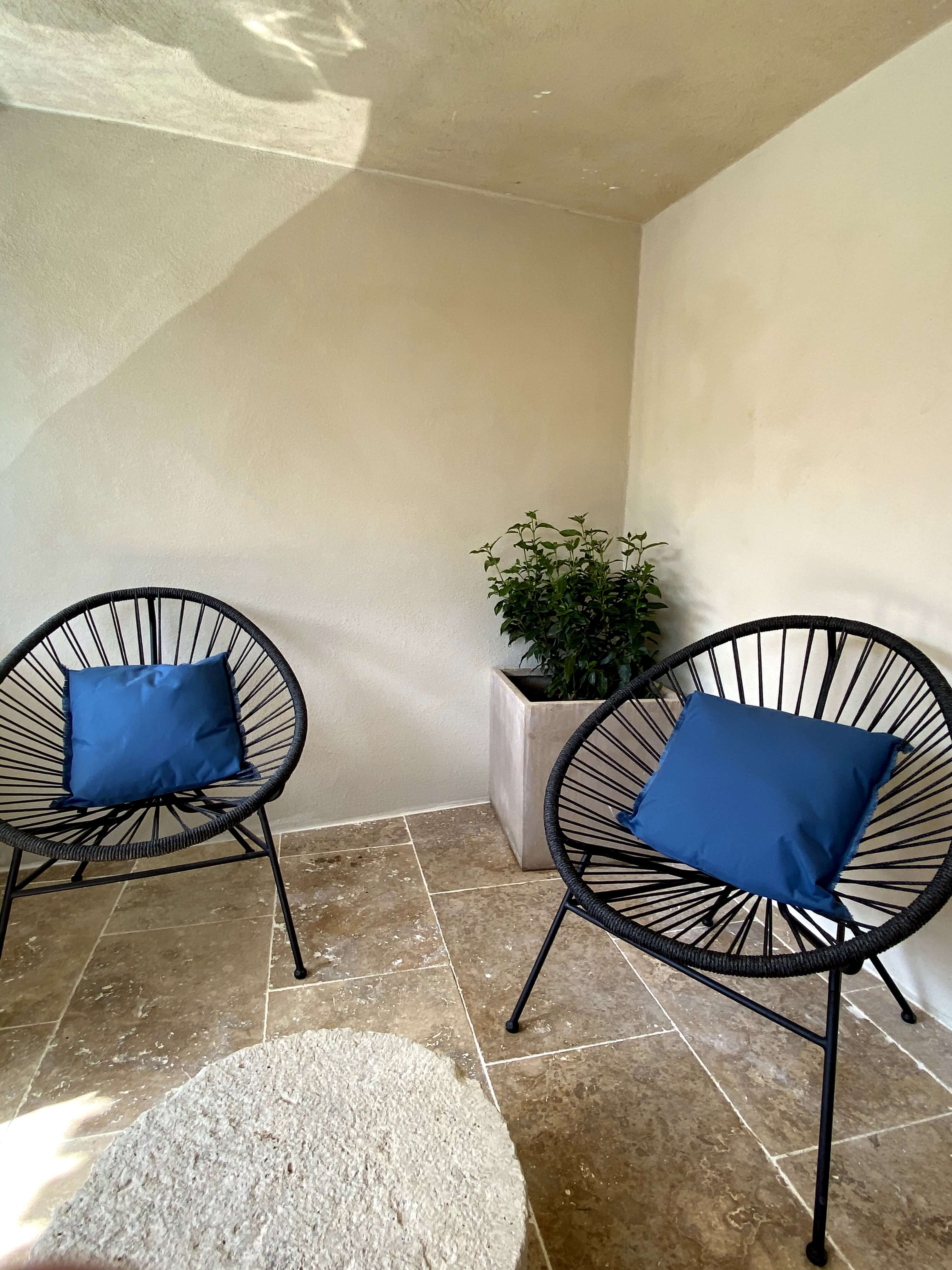 Patio le pont maison vendangeurs martignargues