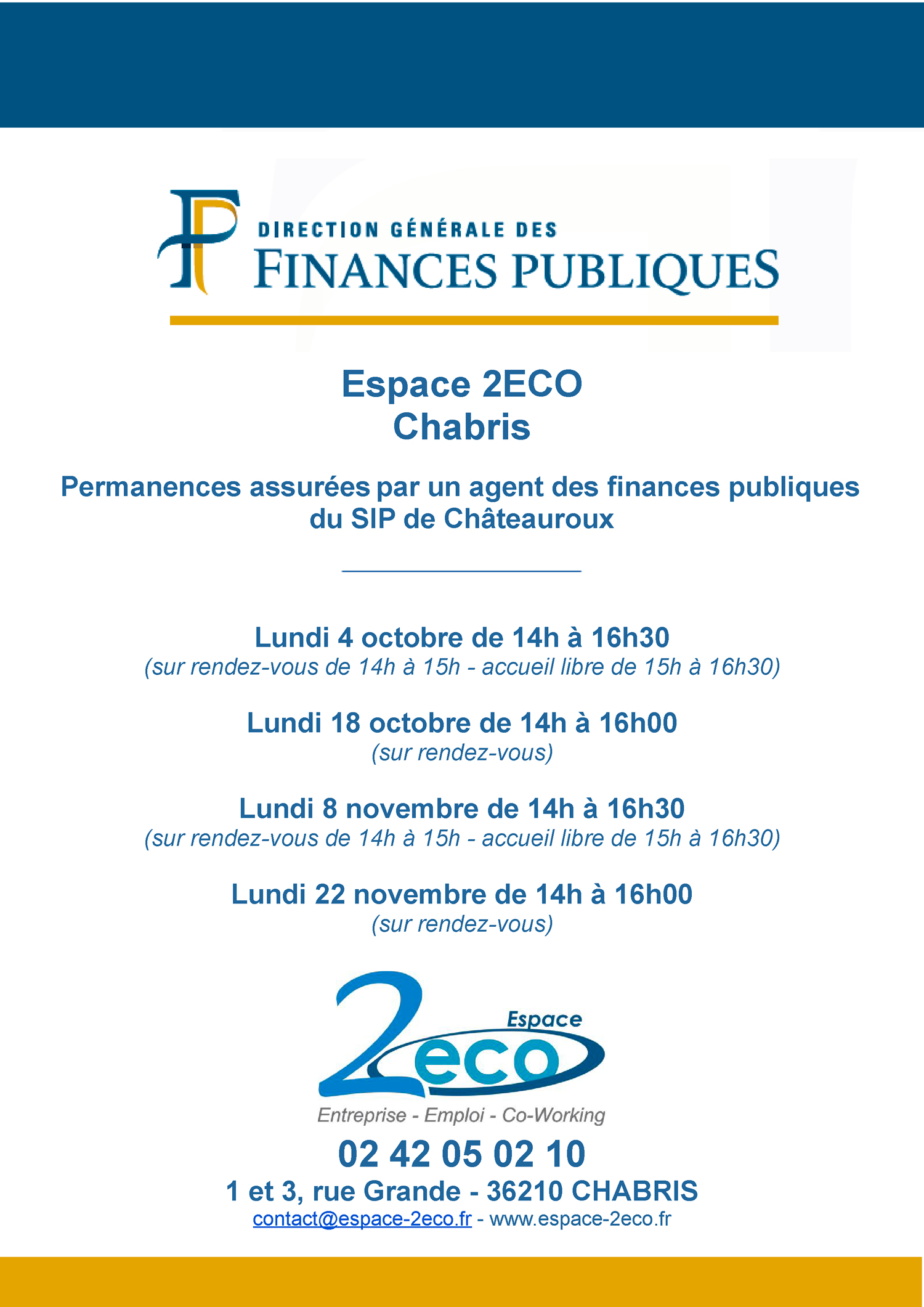 Permanences des Finances Publiques
