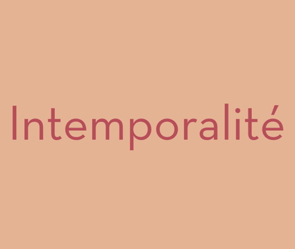 Intemporalite