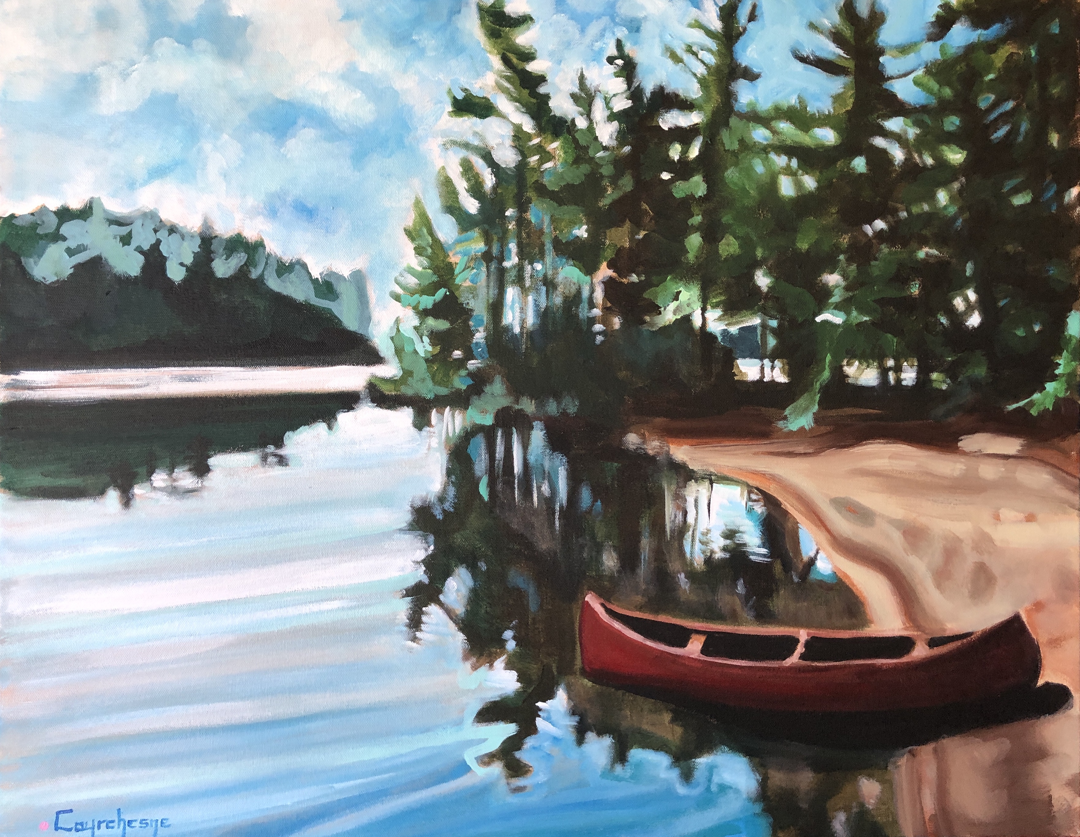 Canot-au-lac