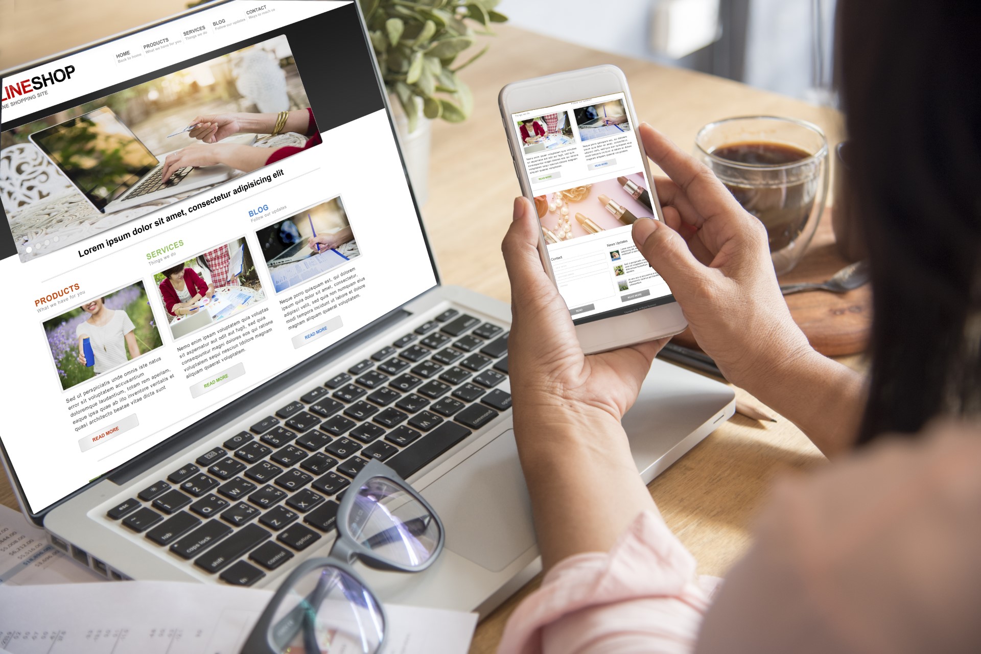 Carry-web-site vitrine